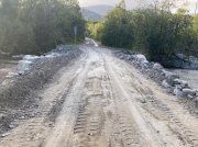 Восстановили переправу через реку Белая в Кировске