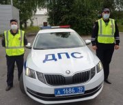 Помогли добраться до больницы жителю Полярных Зорь сотрудники ГИБДД в Карелии