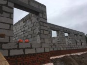 Готовы стены строящегося детского сада в Алакуртти 