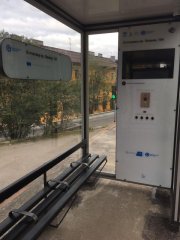 «Московская» остановка с зарядками появилась в Мурманске