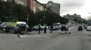 Три машины разбились на проспекте Героев-Североморцев в Мурманске