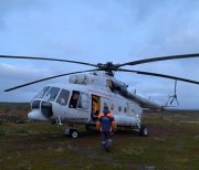 Вертолетом вывезли пострадавшего туриста с Рыбачьего