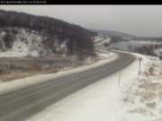 Припорошило снегом дороги в Мурманской области