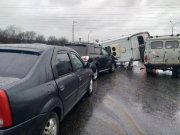 Перевернулась машина скорой помощи в Мурманске