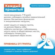 Правила для привитых от гриппа назвал Минздрав Мурманской области