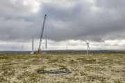 Построена половина ветропарка в районе Териберки