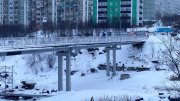 Достроили мост в Полярном