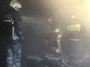 Сгорела дача в Кице