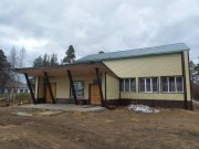 Отремонтировали фасад этно-культурного центра в Краснощелье
