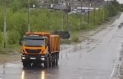 Водитель-лихач перевернулся на иномарке в Мончегорске