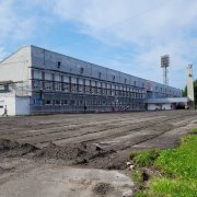 Исчез асфальт в сквере Оленегорска