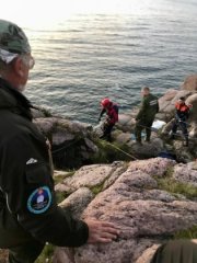 С помощью квадрокоптера искали пропавших туристов в Териберке