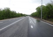 10 км асфальта обновили на автоподъезде к Апатитам