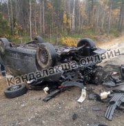 &quot;Снесло&quot; полмашины в аварии на перегоне &quot;Полярные Зори- Кандалакша&quot;