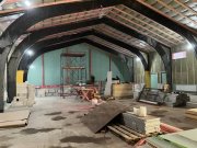 Начался монтаж сцены в ДК Верхнетуломского