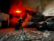 Мужчина сгорел в гараже в Апатитах