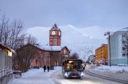 Высокая степень лавинной опасности в Хибинах