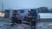 Обгорела «буханка» в Кандалакше