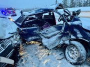 Разворотило «Ладу» и «ГАЗель» в ДТП под Апатитами