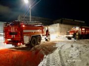 Пожар тушили в здании Апатитской ТЭЦ
