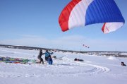Порывистый ветер не помешал чемпионату по парапланеризму на &quot;серебрянке&quot;
