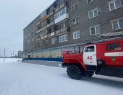 Пожар тушили в магазине Ловозера
