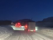 Машины проведут колонной из Териберки в Мурманск