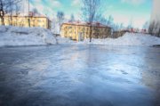 Сильная гололедица в Мурманской области
