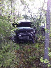 Машина угодила в кювет: ее водителя увезли в больницу в Кольском районе