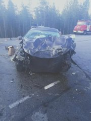 Внедорожник «вылетел в лоб»: пострадал в аварии мурманчанин 