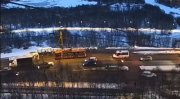 Автобус, ГАЗель и легковушка перекрыли Кольский проспект