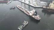Куполы резервуаров для СПГ отправили из Мурманска в Саббету