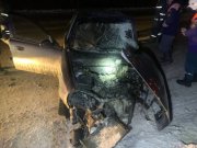 Несколько серьезных аварий произошло в Кировско-Апатитском районе