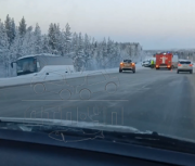 Автобус, внедорожник и легковушка попали в смертельное ДТП в районе Кицы
