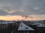 Стаю акул заметили в мурманском небе