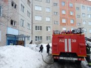 Загорелась одежда на хозяине квартиры в Кировске