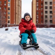 Водитель наехал на девочку с аргамаком в Мурманске