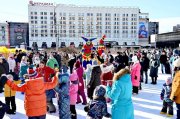 Масленицу отметили жители Мурманска