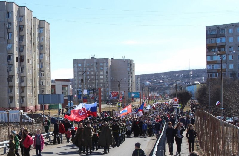 Праздничное шествие 9 мая пройдет в Коле