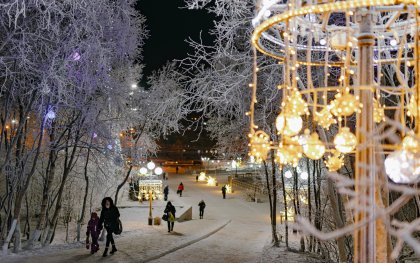 Похолодало до -33° в Мурманской области