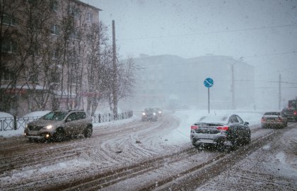 Со снегопада начнется первая рабочая неделя года в регионе