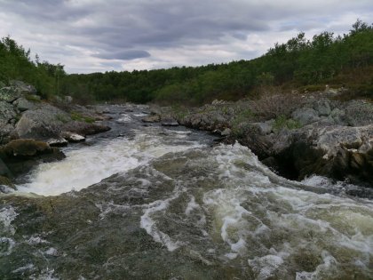 Под рекой Тулома прокладывают водовод