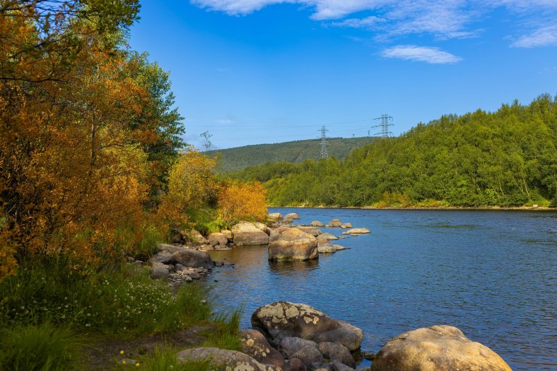 Осень уже наступает в Мурманске