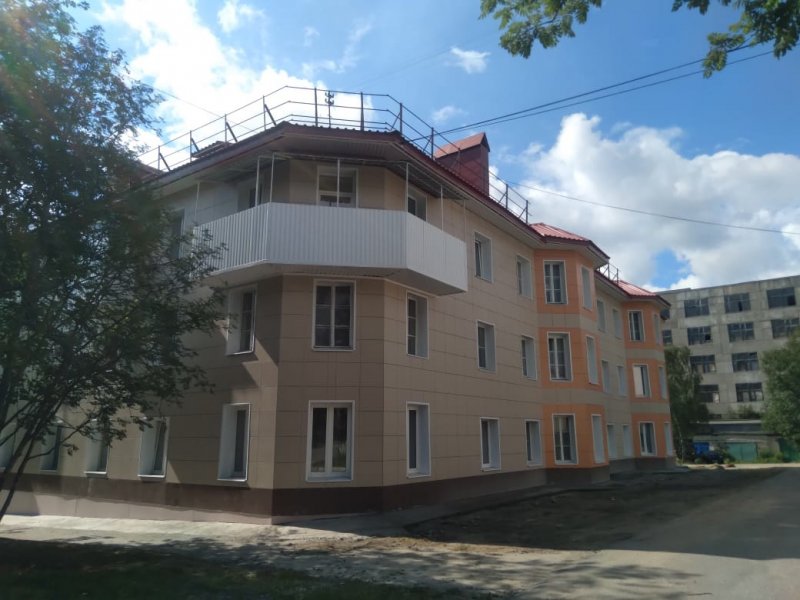 Первыми капремонт домов завершили в Ковдоре