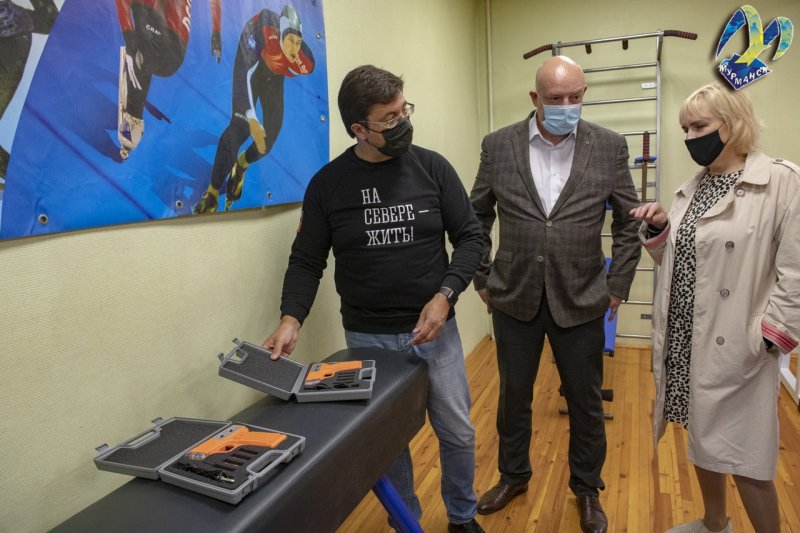 Новое оборудование поступило в школу олимпийского резерва № 4 города Мурманска