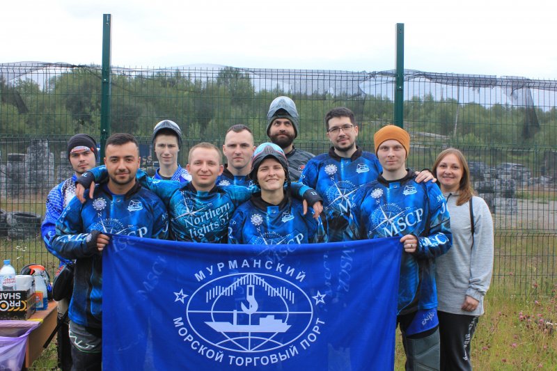 Команда ММТП взяла Кубок по пейнтболу в Мурманской области
