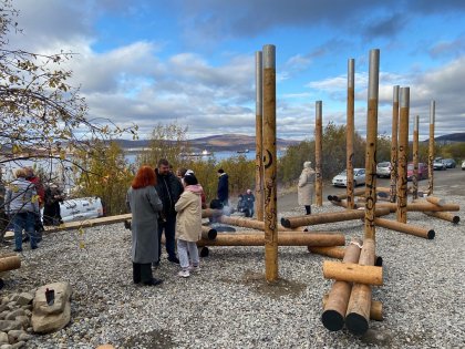 С видом на залив площадка открылась в Мурманске