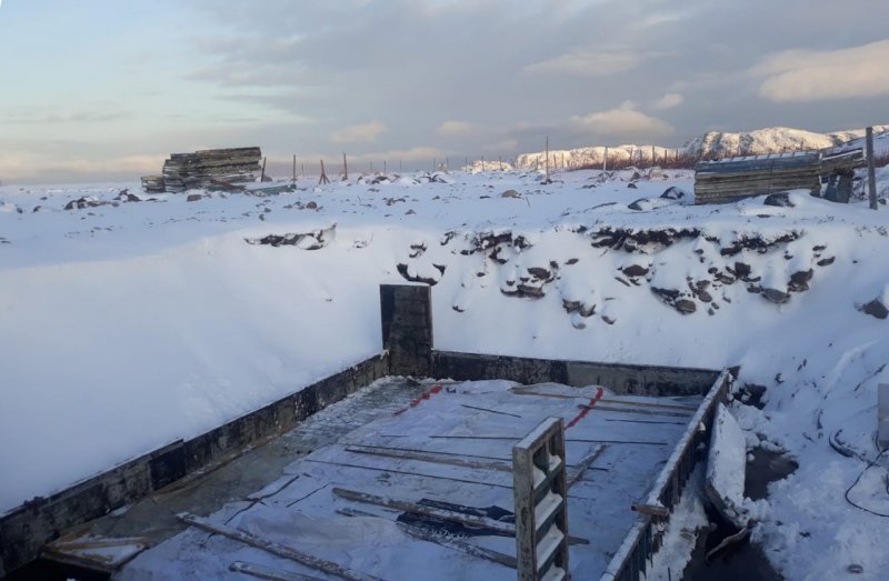 На треть построен водозабор в Териберке