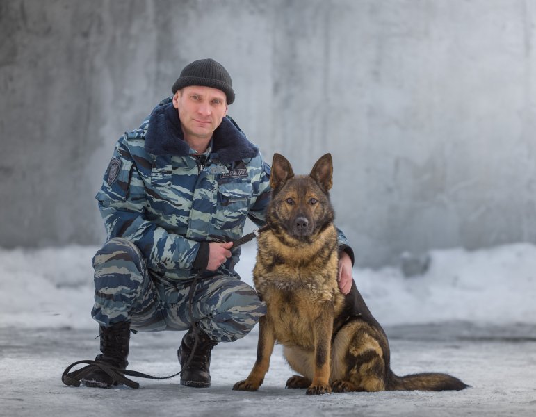 Вора среди прохожих унюхала служебная собака в Мурманске