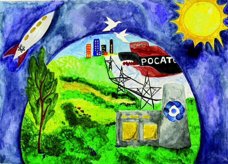 Кольская АЭС: охрана труда через детский рисунок